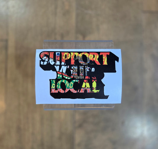 Grand River Stickers - Support Your Local