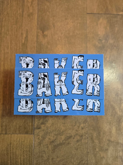 Baker - Get Lost Stickers