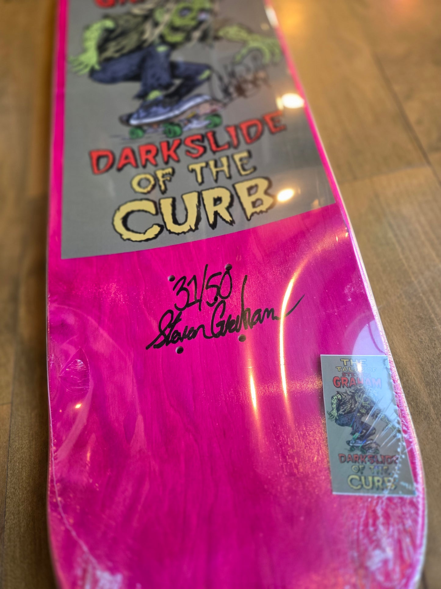 Darkslide Of The Curb - The Tales of Steven Graham 8.5" Deck