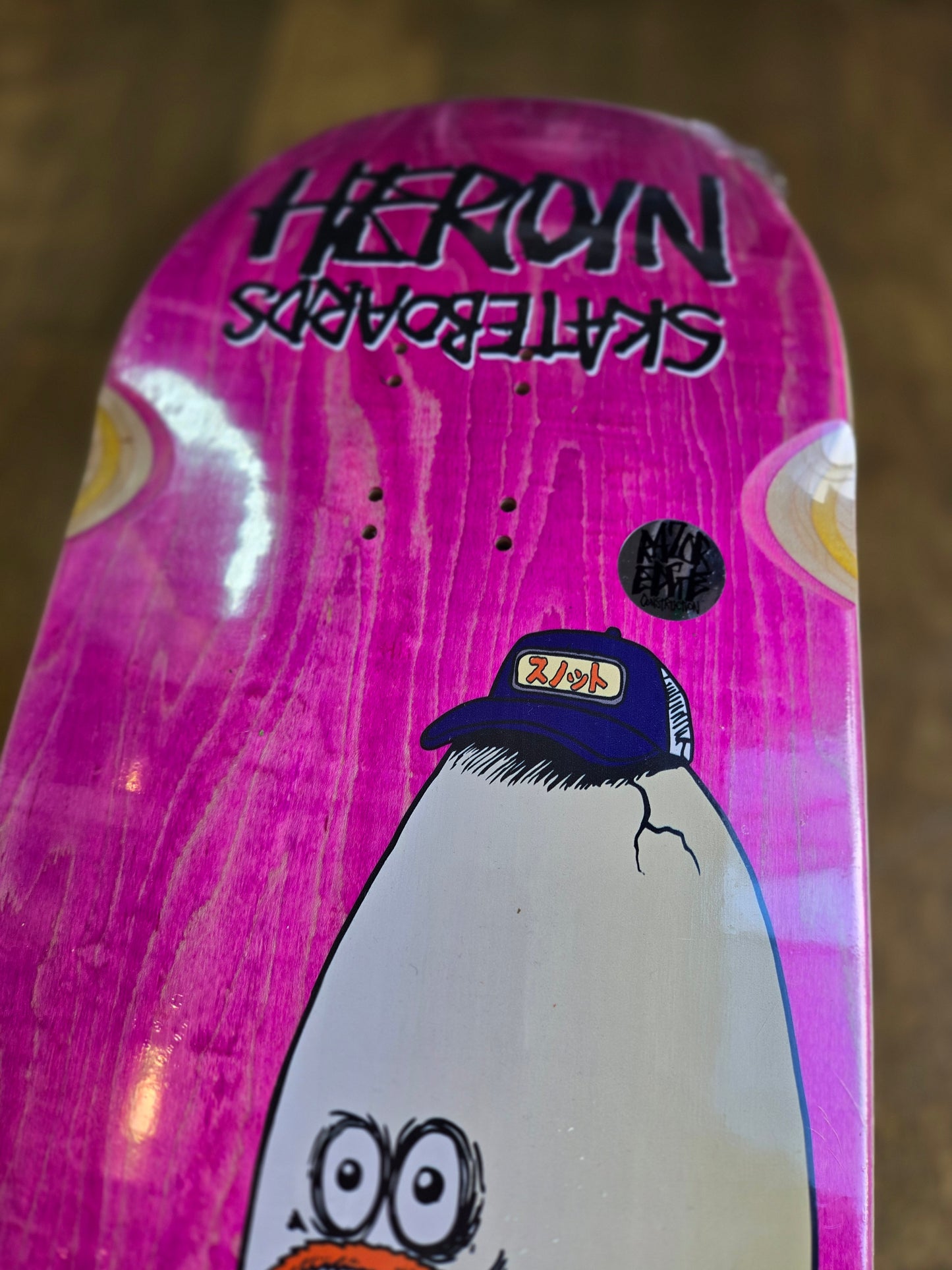 Heroin - Bail Gun Gary's Tall Boy 10.25" Egg Deck