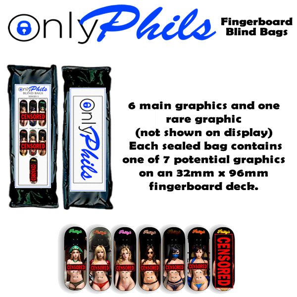 (Blind Bag) Philly's FB - OnlyPhil's Fingerboard Deck