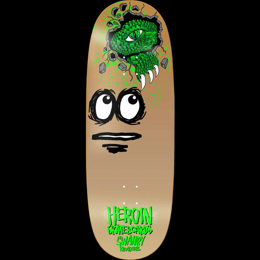 Heroin - Swampy Egg 11.0" Egg Shaped Deck