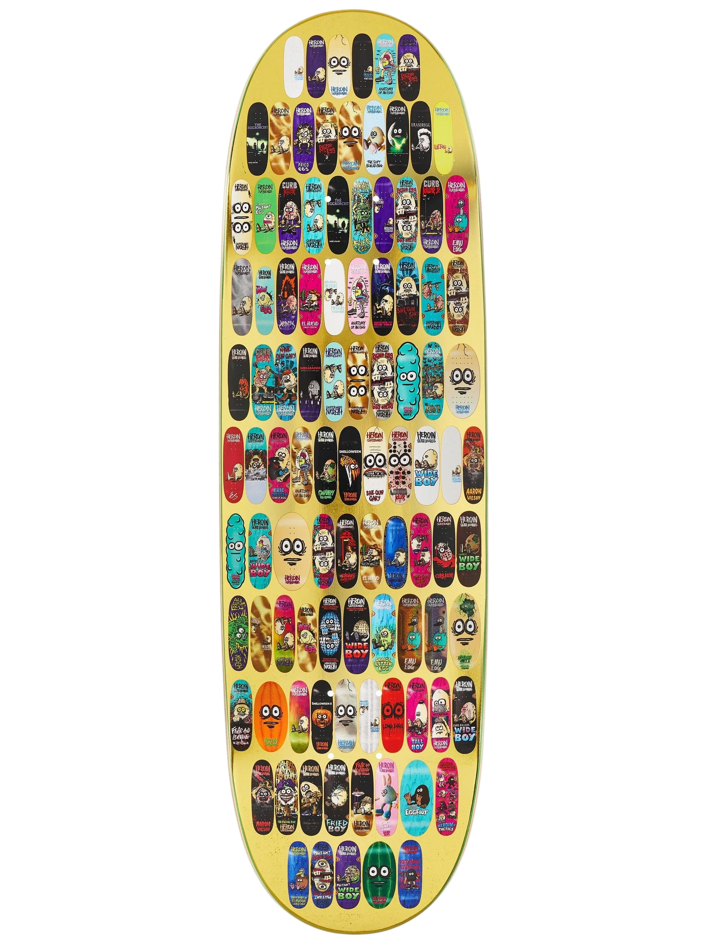 Heroin - 100th Egg 9.125" Egg Deck