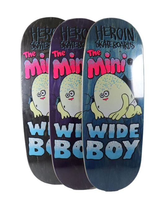 Heroin - Mini Wide Boy 10.5" Egg Deck