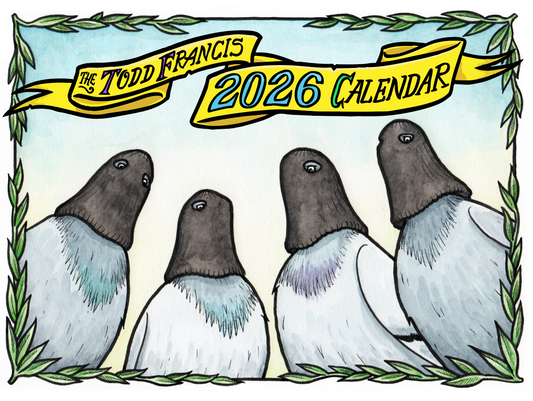 ANTIHERO - Todd Francis 2026 Calendar