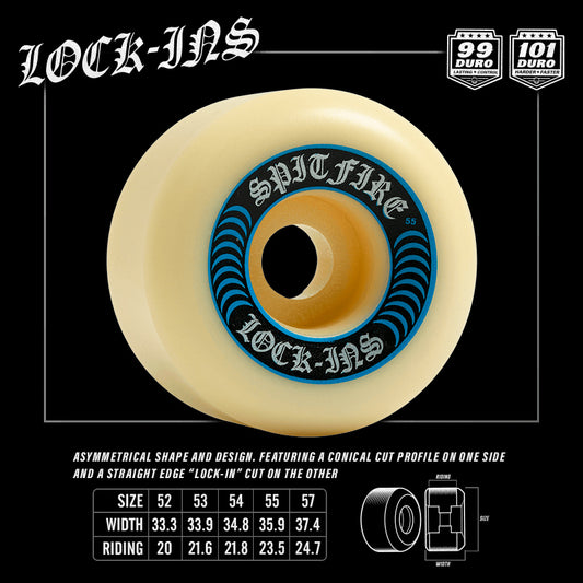 Spitfire - F4 99D Lock-In 55mm Wheels