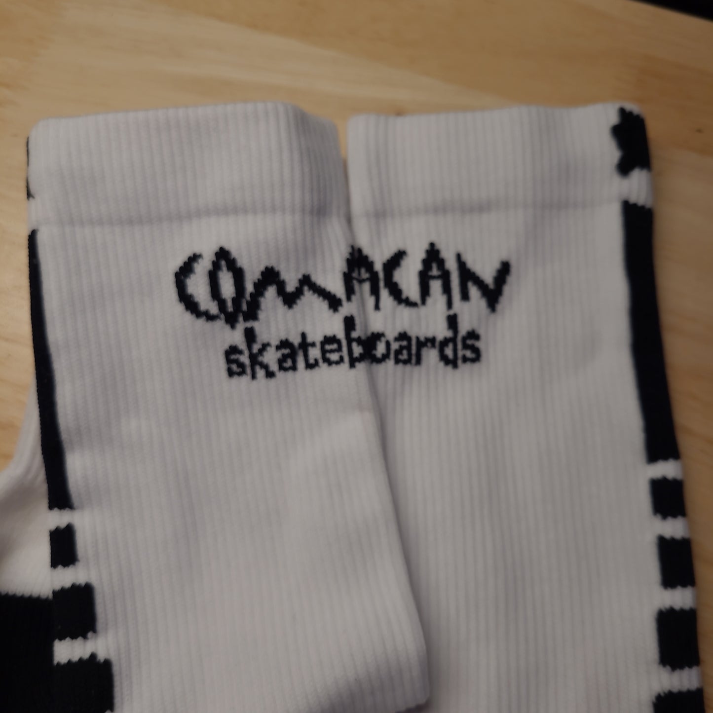 COMACAN - Text Series Crew Socks