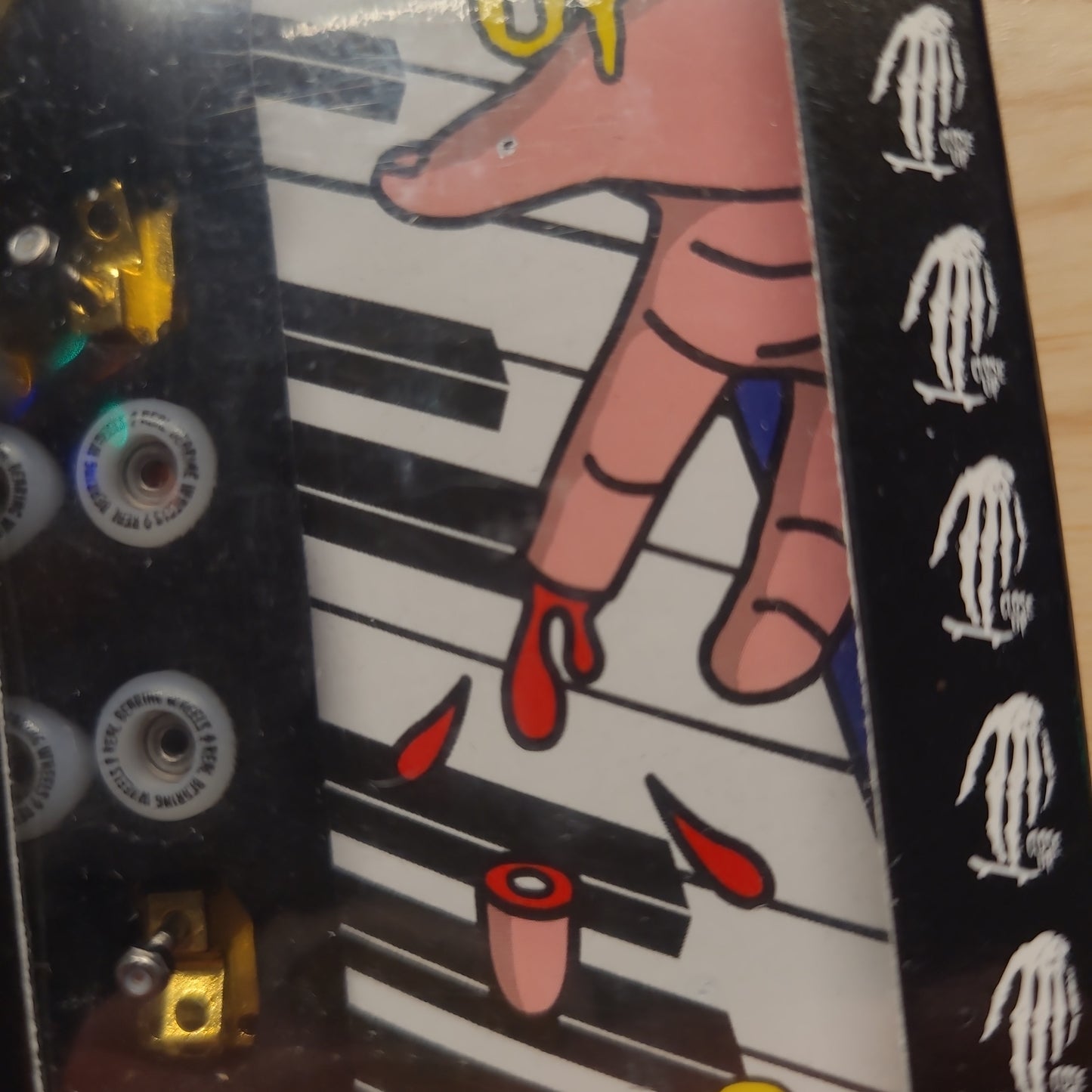 Close Up - Piano Fingerboard