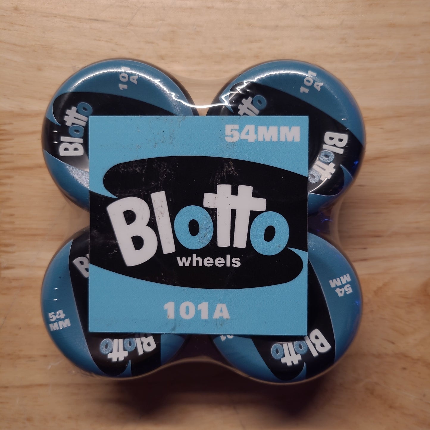 Blotto - Black & Blue 54mm 101A Wheels