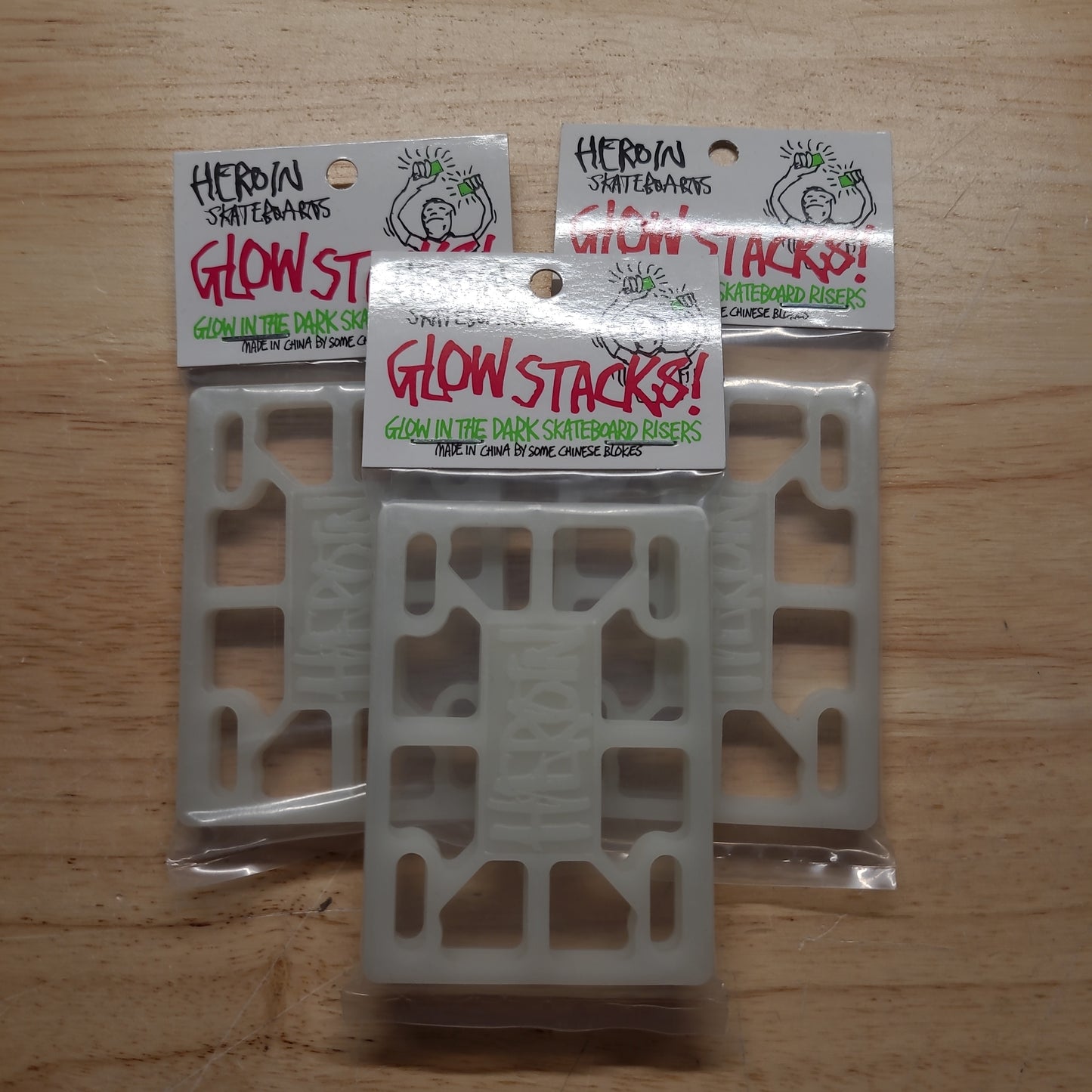 Heroin - Glow Stacks! 1/8" Risers