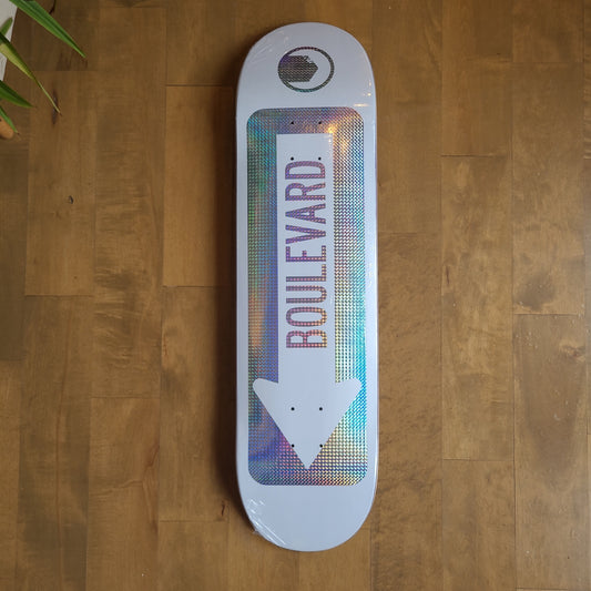 Boulevard - Silver Holographic 8.25" Deck