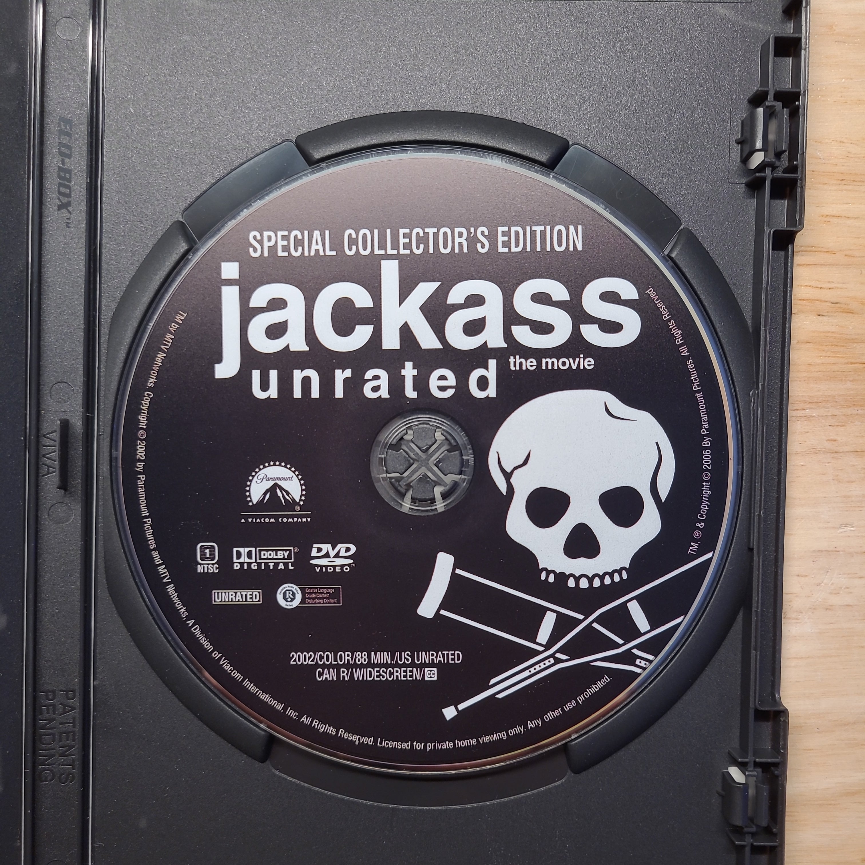 Jackass The Movie - Unrated DVD