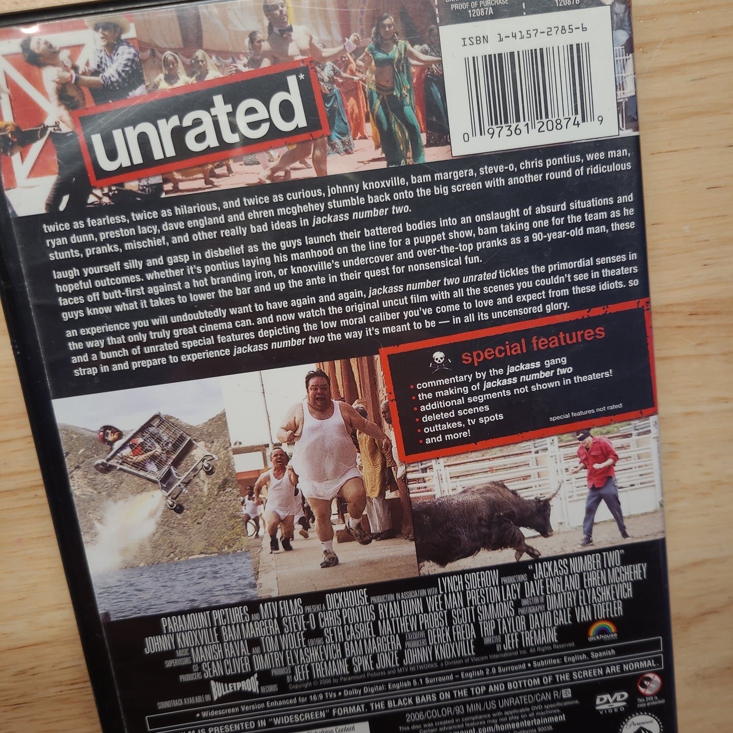 Jackass Number Two - Unrated DVD